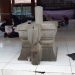 Batu lingga di Museum Singhasari