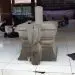 Batu lingga di Museum Singhasari