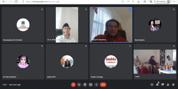 Virtual Meeting IAI Al-qolam