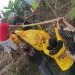 Evakuasi korban banjir bandang