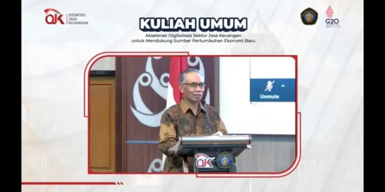 Kuliah Umum Komisioner OJK