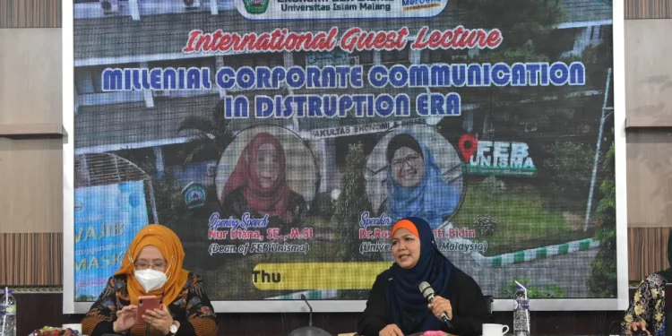 feb unisma - FEB UNISMA Kupas Millenial Corporate Communication in Distruption Era Hadirkan Pakar dari Malaysia