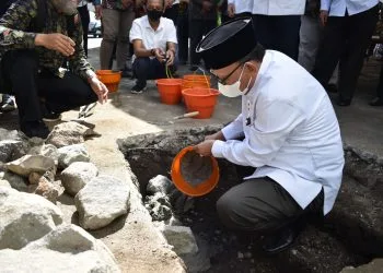 Peletakan batu pertama sport centre Unisma