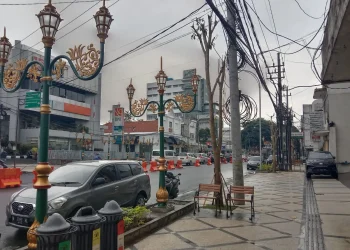 Takjil puasa di Heritage kayutangan di Kota Malang