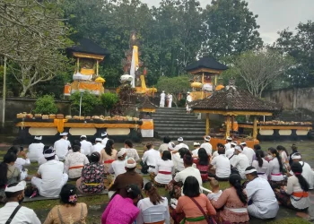 Menilik Upacara Tawur Kesanga Jelang Ibadah Nyepi di Pura Luhur Dwijawarsa Kota Malang