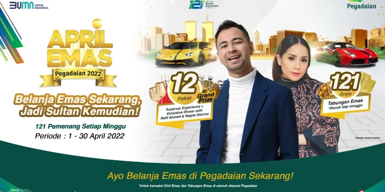 Invetasi emas di Pegadaian dinner bersama Rafli Ahmad dan Nagita