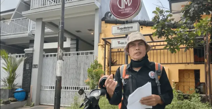 Abdi purmono - Jurnalis Senior Abdi Purmono Mudik Malang-Medan dengan Sepeda Motor Bebek