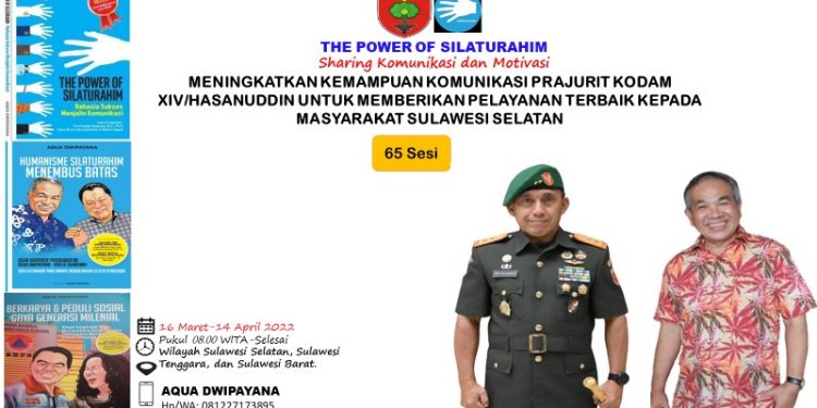 Poster Sharing Komunikasi dan Motivasi di Sulawesi Selatan, Tenggara, dan Barat
