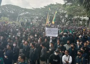 demo tolak 3 periode di malang