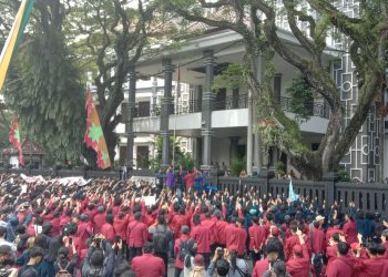Demo Mahasiswa di Kota Malang