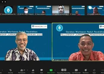 Gerakan Wartawan Peduli Pendidikan dan PT Paragon