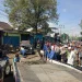 Mobil Innova Terseret Kereta Api BBM dievakuasi