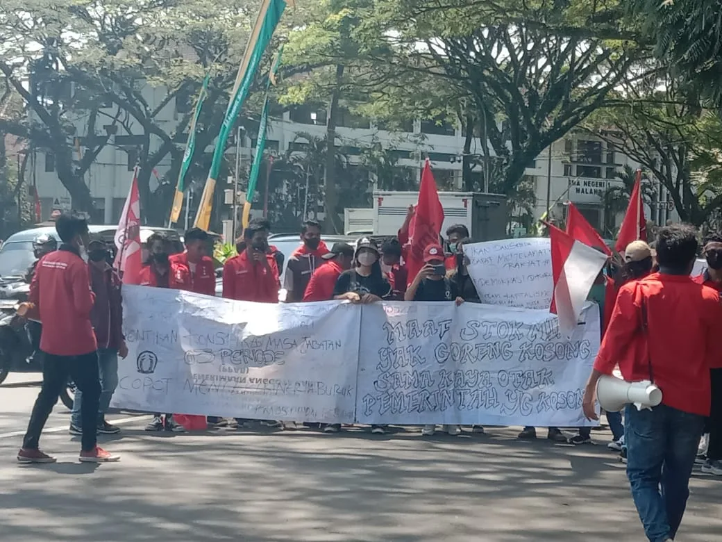 demo mahasiswa di malang