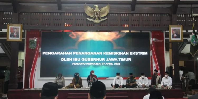Khofifah saat di Kabupaten Malang