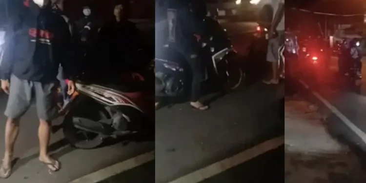 geng motor keroyok