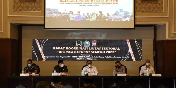 Wawali Kota Malang Rakor Lintas Sektoral