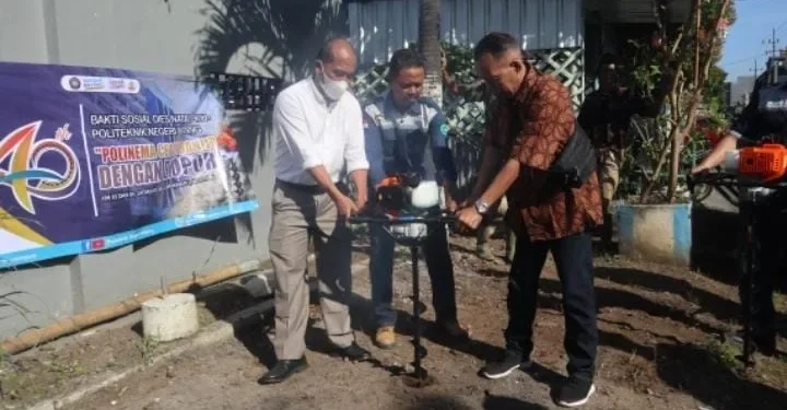 pembuatan biopori POlinema