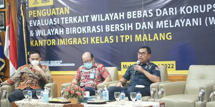 Kemenkumham kunjungan Kantor Imigrasi Malang