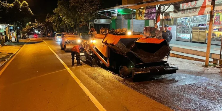 Pemkot Malang tuntaskan perbaikan jalan