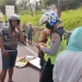 laka lantas perempuan tewas di TKP