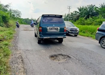 kerusakan Jalan antara Palembang, Musi Banyuasin, dan Jambi
