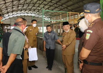 Bupati Sanusi tinjau Pasar Sumedang