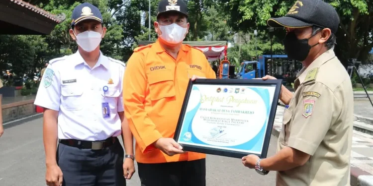 Sertifikat masyarakat siaga bencana