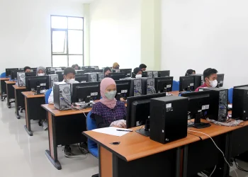 Perserta UTBK di Kampus UB