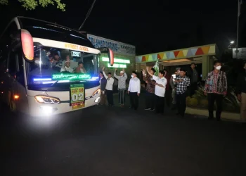 Calon Jemaah Haji Kabupaten Malang berangkat ke tanah suci