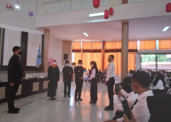 wali kota malang serahkan SK PPPK guru baru