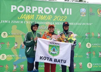 Atlet paralayang kota Batu