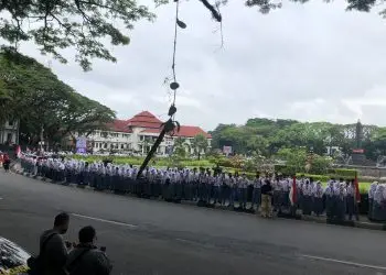 Ribuan Siswa SMA Kota Malang