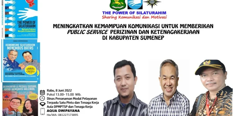 Dr Aqua Dwipayana - Dr Aqua Dwipayana Kembali Sharing Komunikasi dan Motivasi di Sumenep