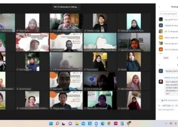 WEbinar guru terkait Sosialisasi Literasi Universitas Negeri Malang (UM)
