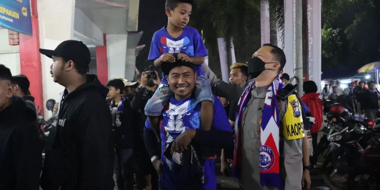 kapolres malang,aremania,piala presiden - Kapolres Malang Apresiasi Ketertiban Aremania Selama Piala Presiden 2022