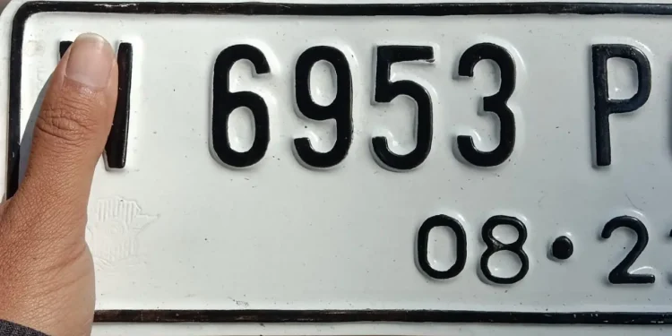 Plat nomor