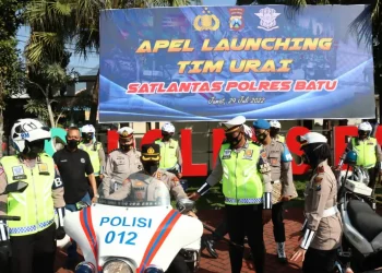 Tim urai kemacetan Polres Batu