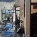rumah terbakar