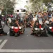 jalan di kota batu ditutup untuk bantengan