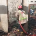 RUMAH Ludes terbakar