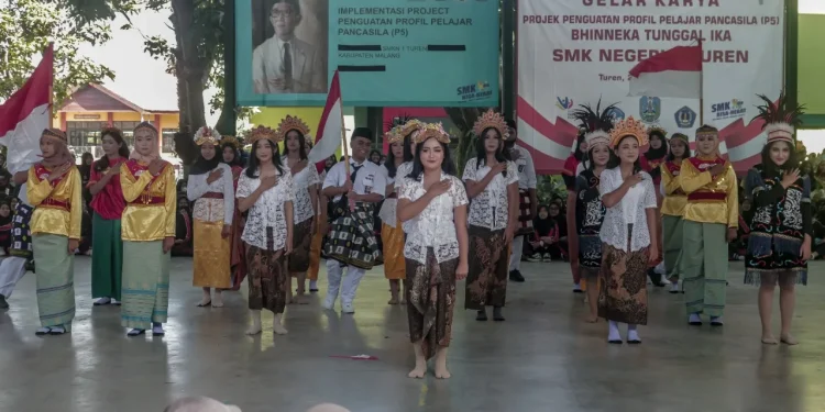 Semarak gelar karya proyek SMKN 1 Turen