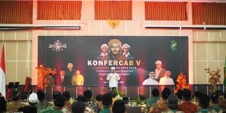 Konferensi Cabang V Nahdlatul Ulama di Kota Batu, Selasa (27/9/2022).