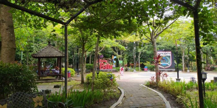 Taman Hutan Kota Bondas, salah satu daerah Ruang Terbuka Hijau di Kota Batu.