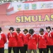 Para anggota KSB Jabung Bersatu saat apel pengukuhan.