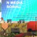 CEO Tugu Media Group, Irham Thoriq saat memberikan pemaparan terkait pentingnya kader Partai Gerindra bermedia sosial.