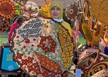 Payung Rajut dari Kota Batu