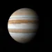Ilustrasi planet terbesar di sistem tata surya, Jupiter.