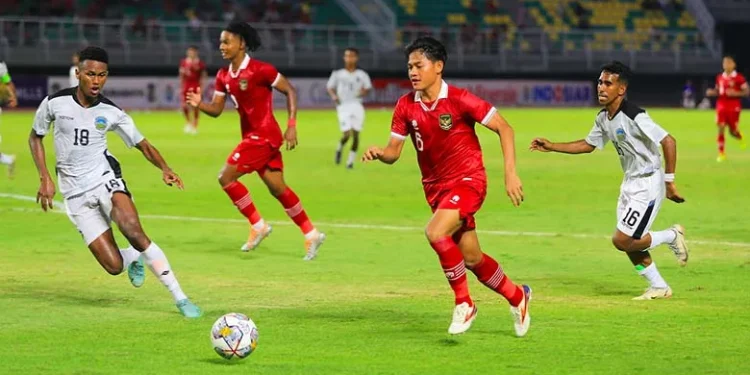 Indonesia,Timor Leste - Indonesia Cukur Gundul Timor Leste 4-0 di AFC U-20