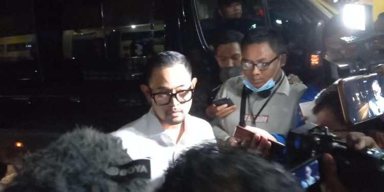Presiden Arema FC Gilang Widya Pramana saat ditemui di Stadion Kanjuruhan, Minggu (2/1/2022).