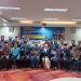 Rektor UIN Malang Prof M Zainuddin MA bersama peserta ICOLESS yang diselenggarakan di Fakultas Syariah UIN Malang bersama UIN Syarif Hidayatullah Jakarta.